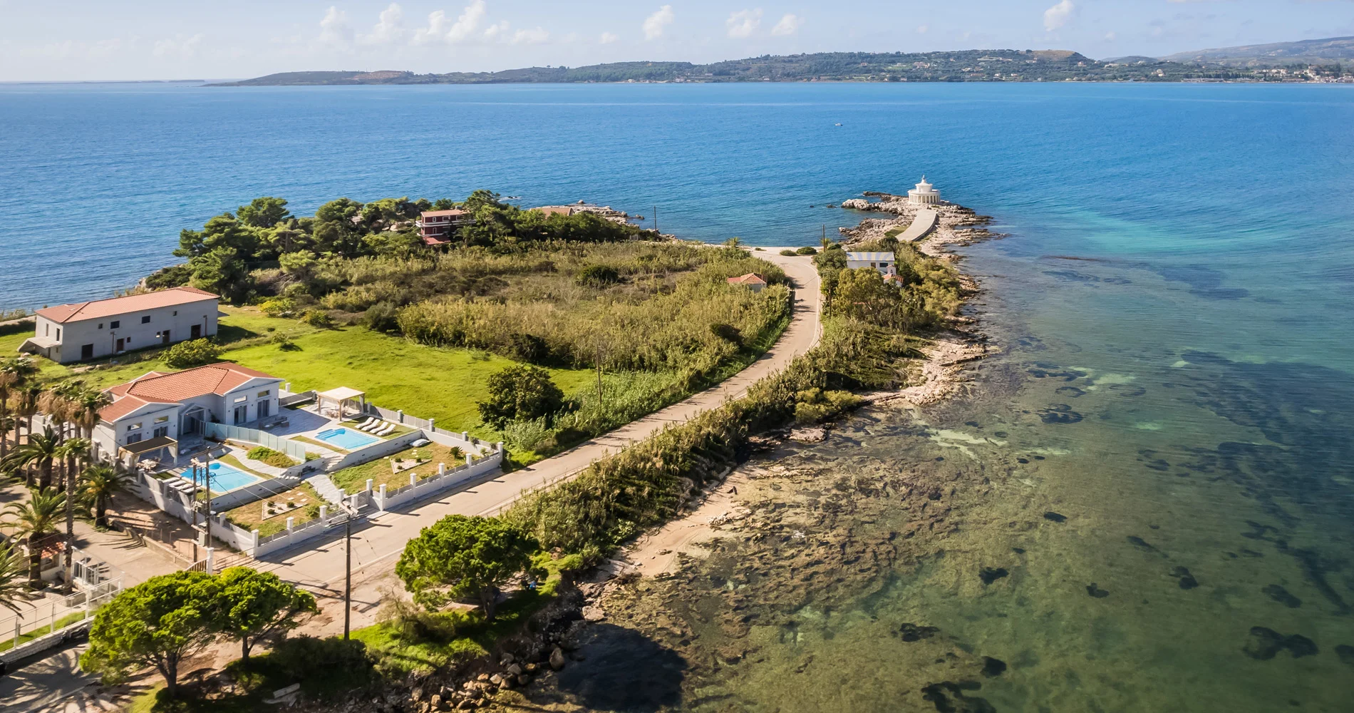 Argostoli, Kefalonia – Location of Lighthouse Villas with stunning surroundings